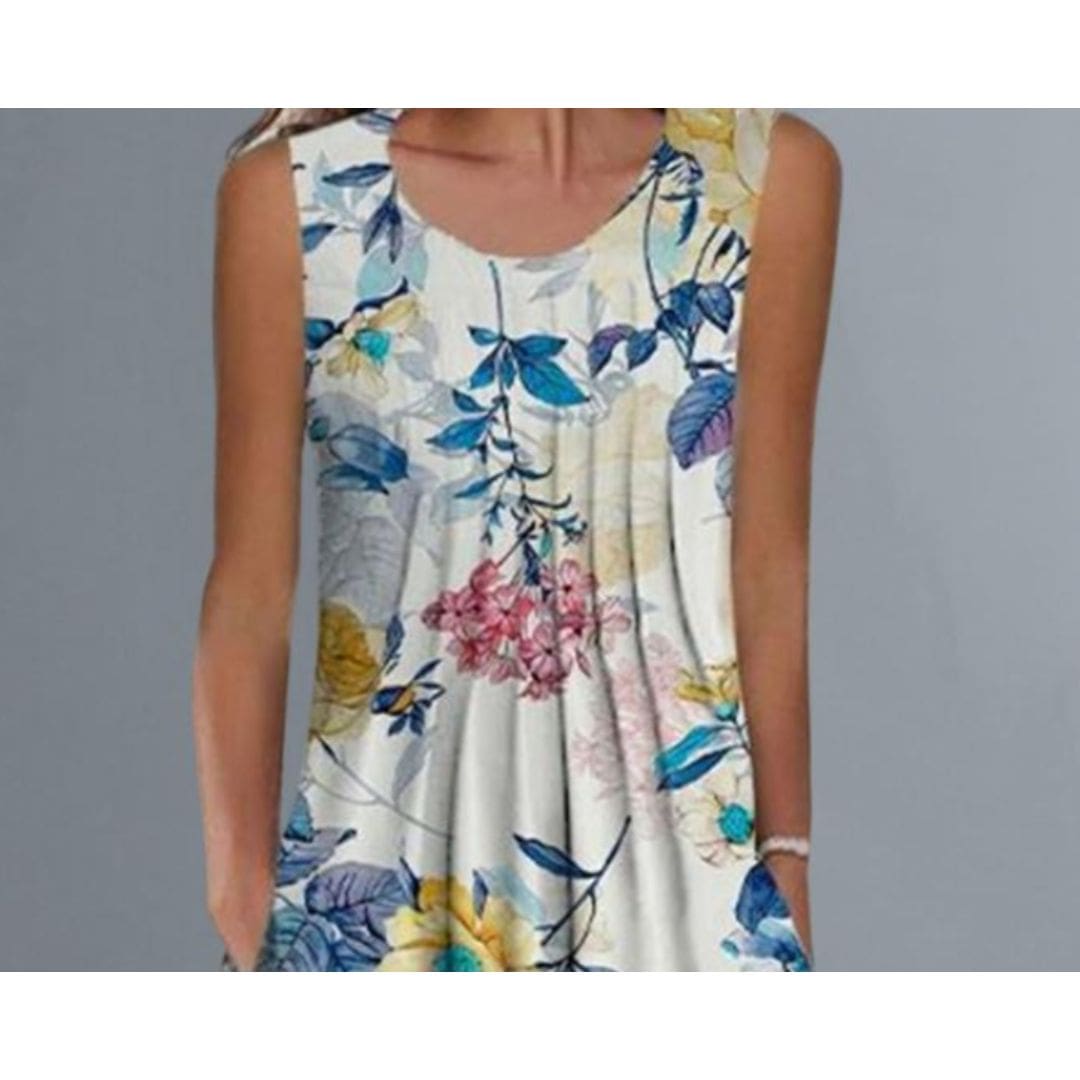 Vestido Midi Floral Juli