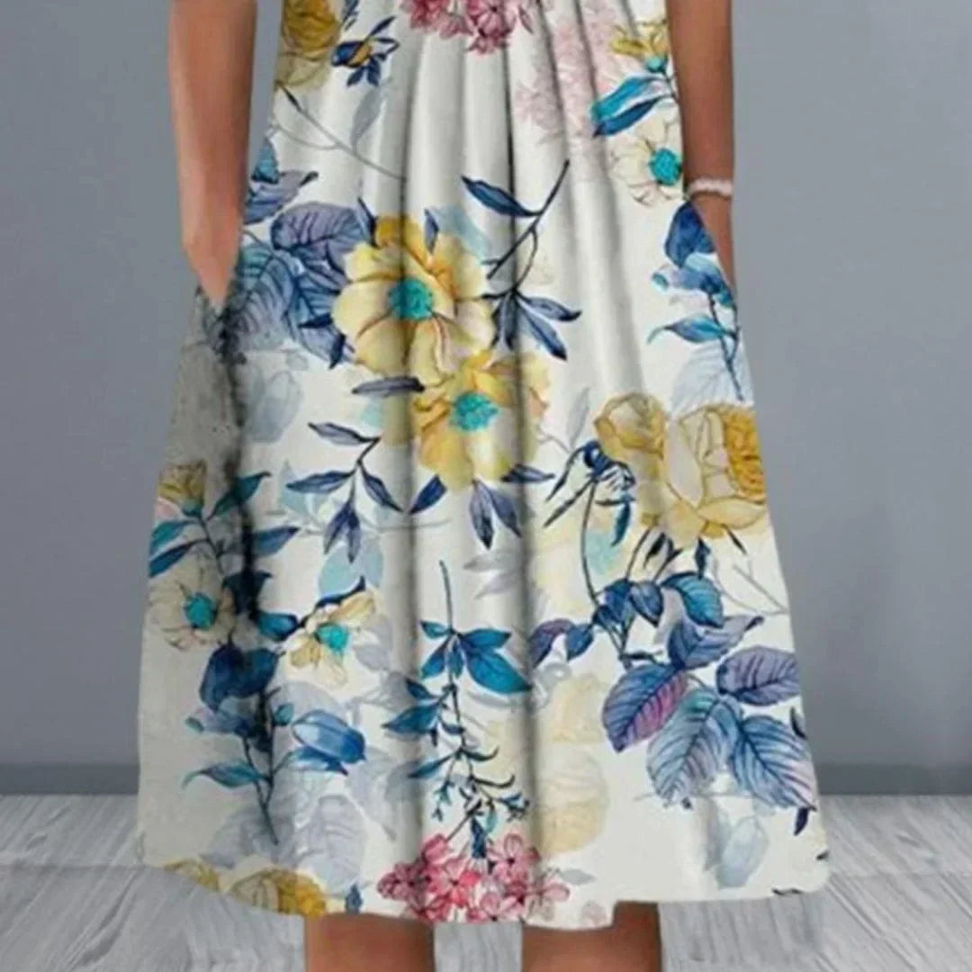 Vestido Midi Floral Juli