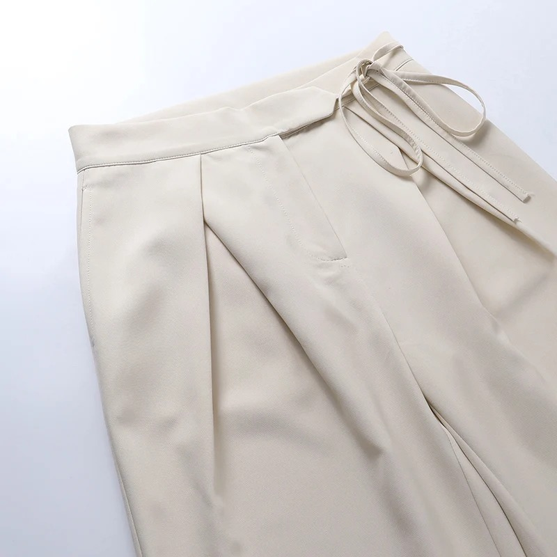 Calça Feminina Pantalona de Cintura Alta