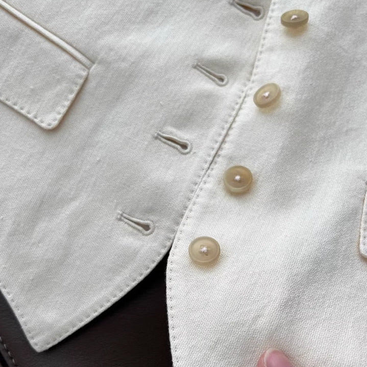 Conjunto Linho Colete & Calça Klah