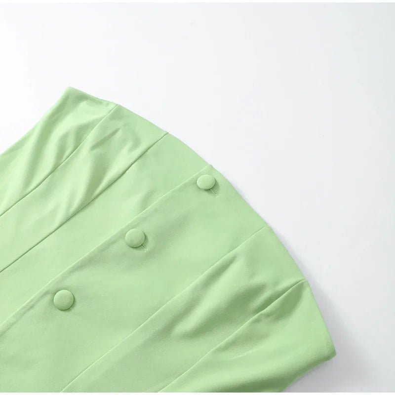 Conjunto Feminino Sem Manga Terno e Calça