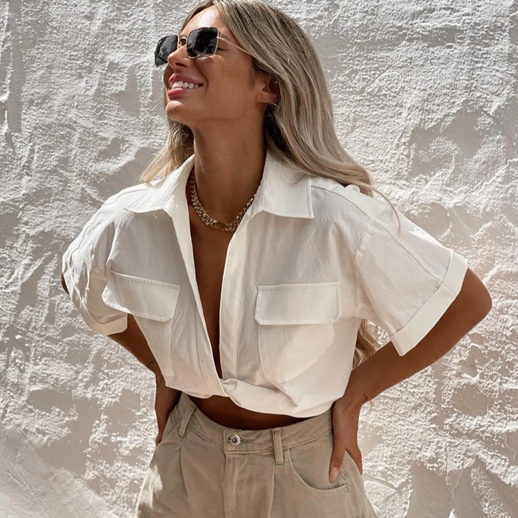 Camisa Cropped Lavig