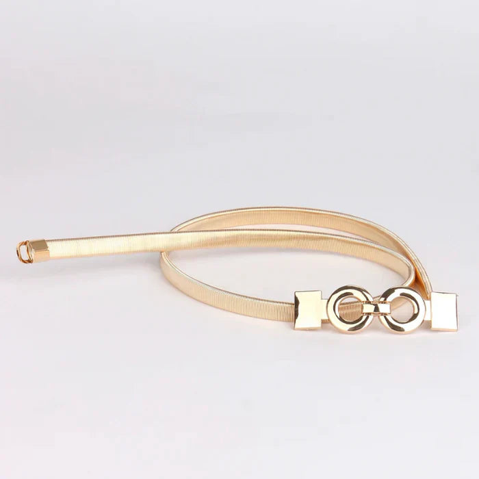 Cinto Feminino de Metal Dourado