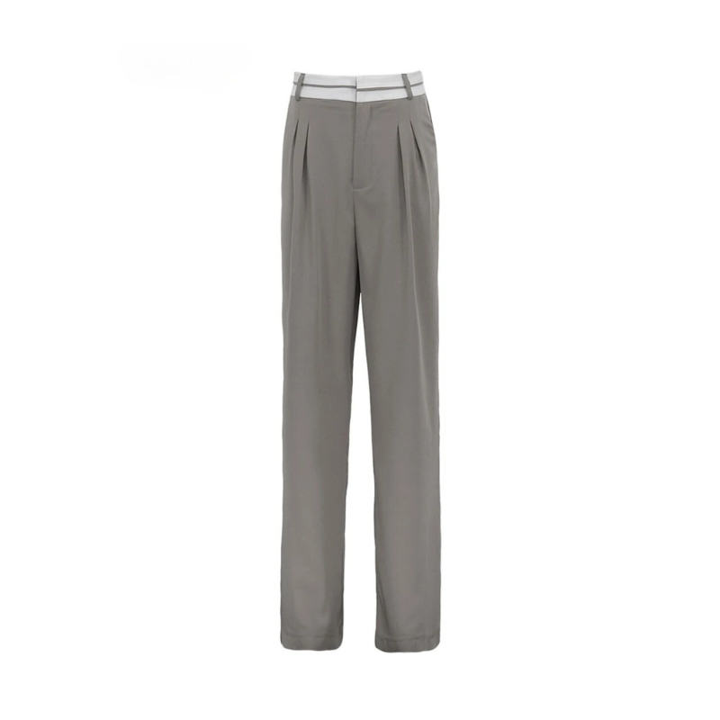 Calça Feminina Reta de Cintura Alta