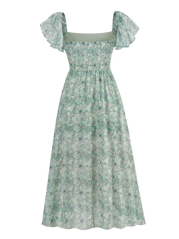 Vestido Midi Linda + Colar Lacy Brinde