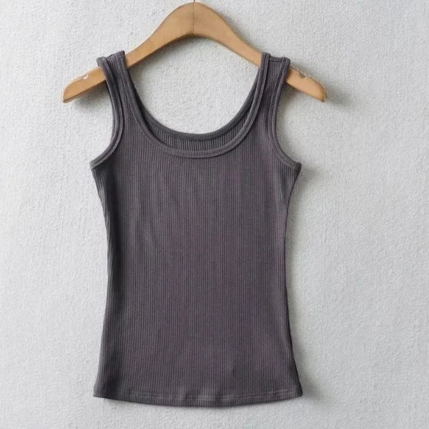 Blusa Básica Canelada Raquel