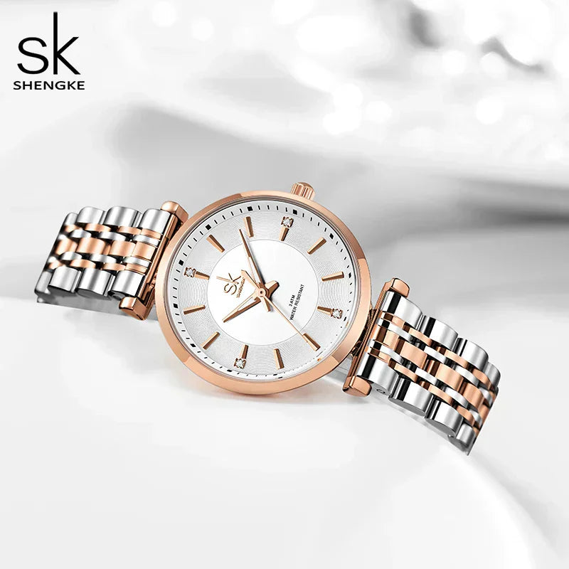 Relógio Feminino Redondo SK Rennes