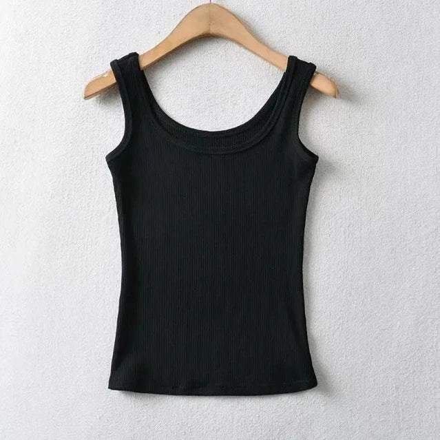 Blusa Básica Canelada Raquel