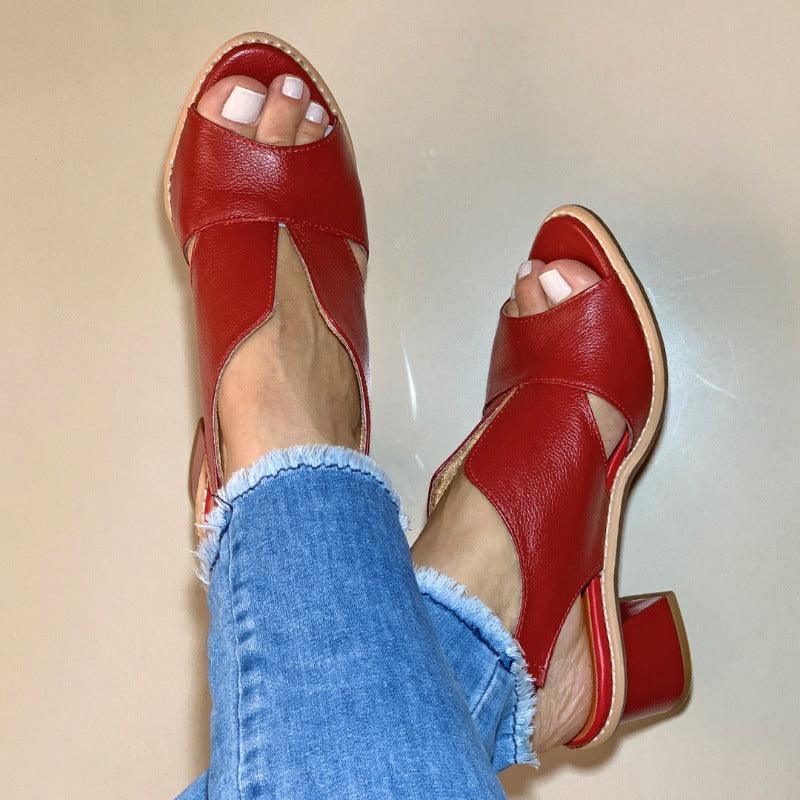 Sandália Feminina Larissa Bordô