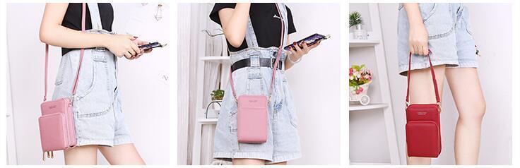 Bolsinha Vertical Luxo Couro