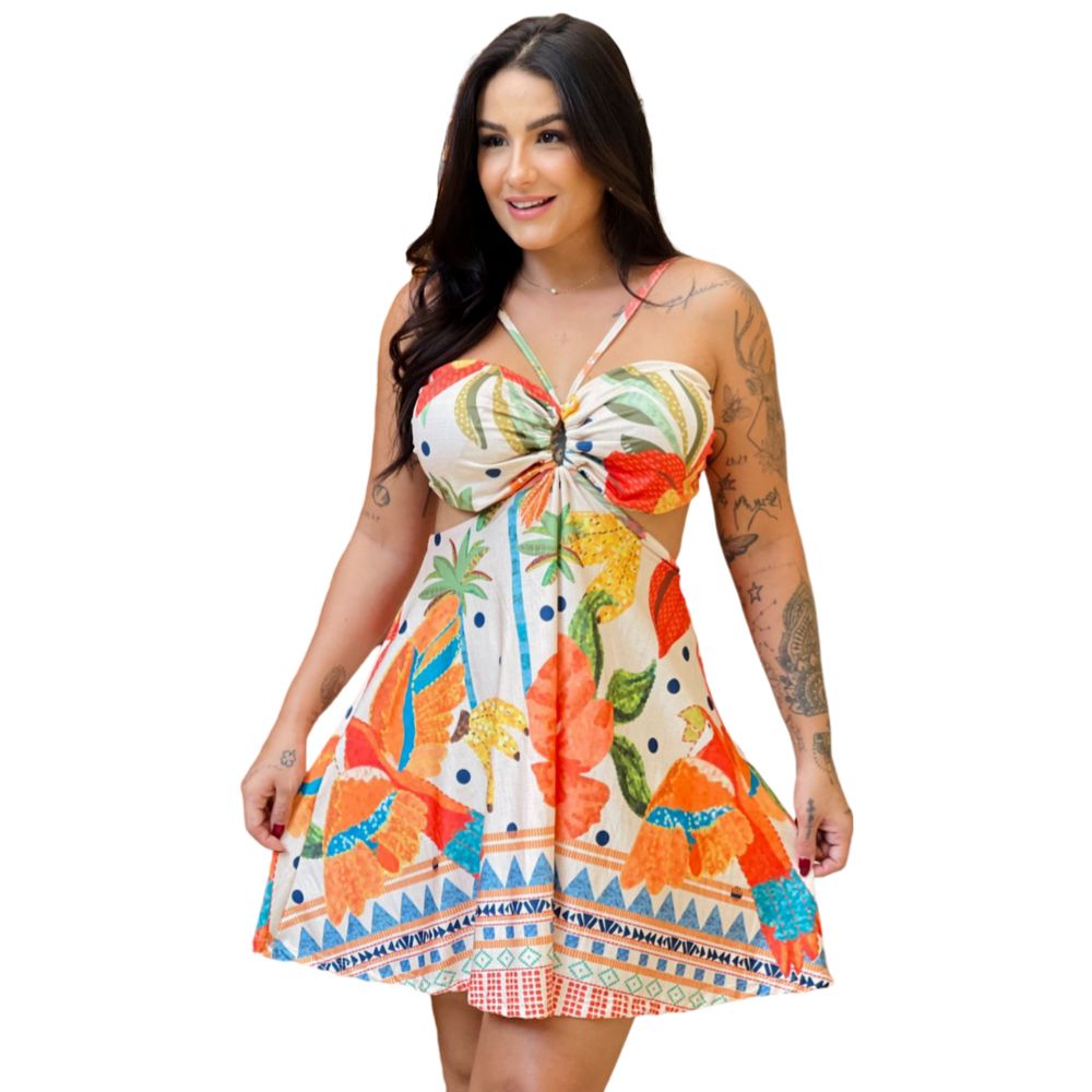 Vestido Camila Rio Vibrante
