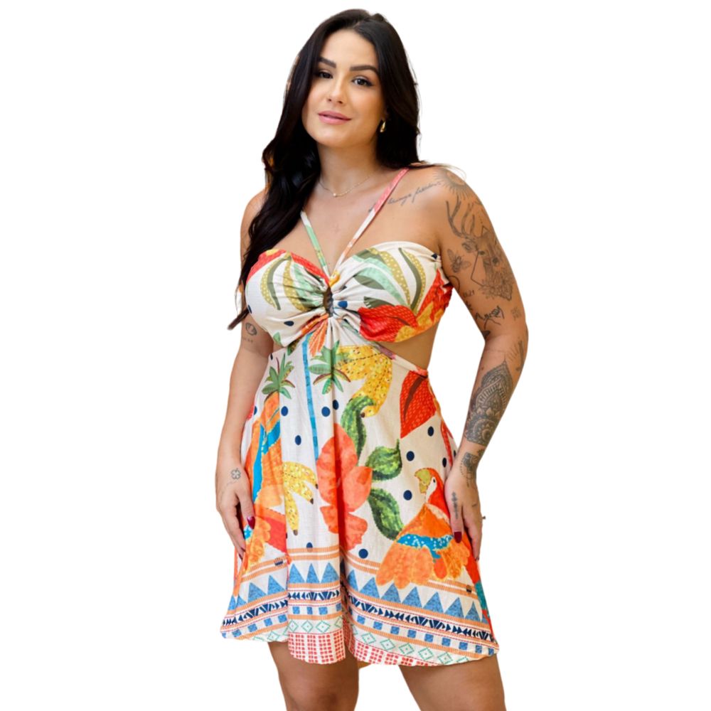 Vestido Camila Rio Vibrante
